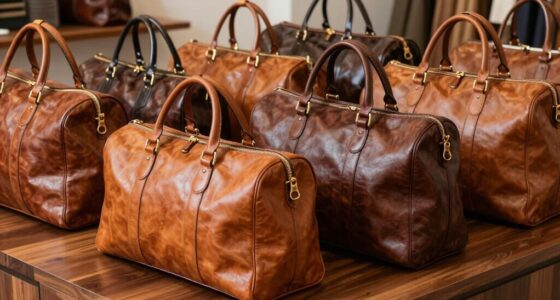 top leather weekender bags