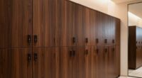 top lockable handbag storage