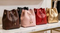 top luxury leather bucket bags