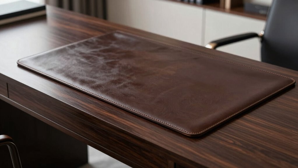 top luxury leather desk pads