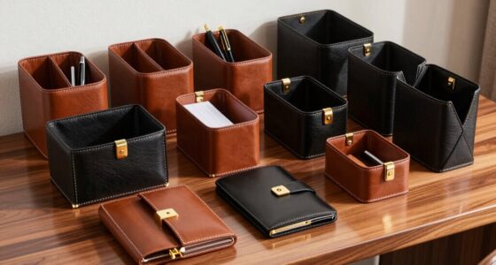 top luxury leather organizers