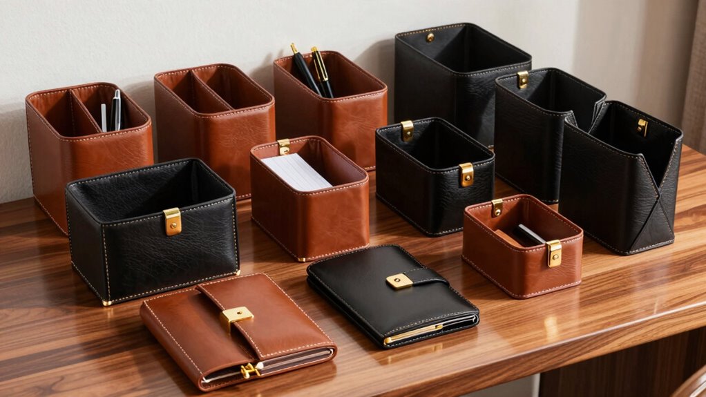 top luxury leather organizers