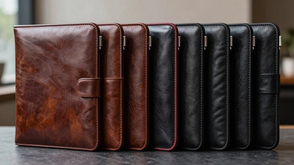 top luxury leather sleeves