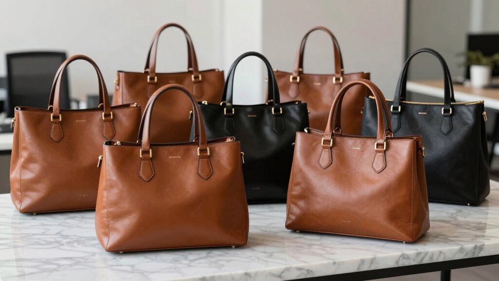 top luxury leather totes
