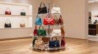 top rotating handbag stands