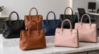 top work saffiano totes