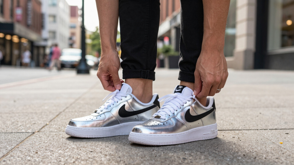 Nike's Clean Chrome Air Force 1 Has All-Star Superpowers