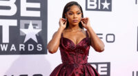 Teyana Taylor Wows in Bold Burgundy Gown at the 2026 BET Awards