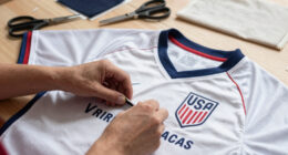 The USA x Virgil Abloh Archive Soccer Jersey Is Still in Stock