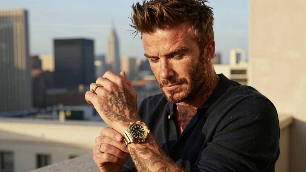 Romeo Beckham's Wimbledon Rolex Daytona Would Make David Very Proud