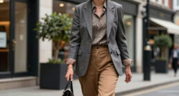 Swift and Kelce outfits by Northern Irish designer