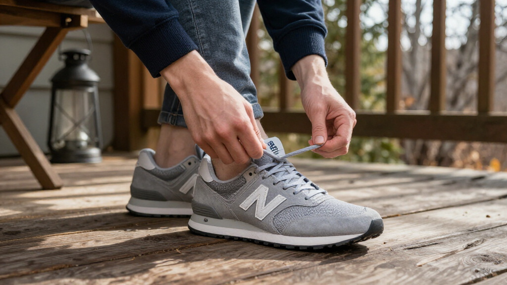 A New Balance Dad Shoe So Cold, It's "Arctic" Grey