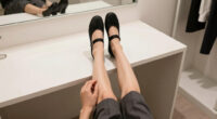 Hold The Black Ballet Flats—This Trainer Trend Looks Even Chicer With Shorts