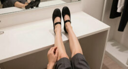 Hold The Black Ballet Flats—This Trainer Trend Looks Even Chicer With Shorts
