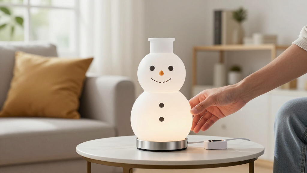 ILKW Upgrades Its Beloved SNOWMAN Lamp With 260 Hours Of Battery Life