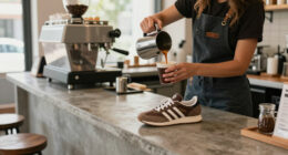 Adidas’ Espresso-Flavored Sneaker Belongs In A Barista’s Rotation