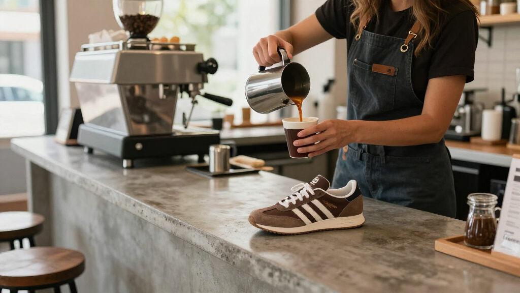 Adidas’ Espresso-Flavored Sneaker Belongs In A Barista’s Rotation