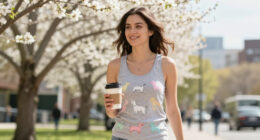For Kate Barton Spring 2027, Optimism Looks Like Dog-Printed Tank Tops