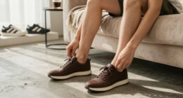 SKIMS' Latest Split-Toe Sneakers Are A Slimline Chocolate Treat