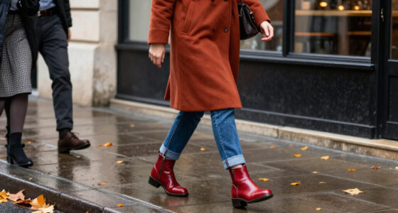 6 Ways To Wear Red Shoes With Jeans, Skirts And Trousers This Autumn