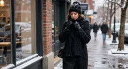 All-Black Winterwear Doesn't Have To Be Boring