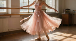 Elle Fanning Takes Balletcore To Artful New Heights With A Music Box-Inspired Headpiece