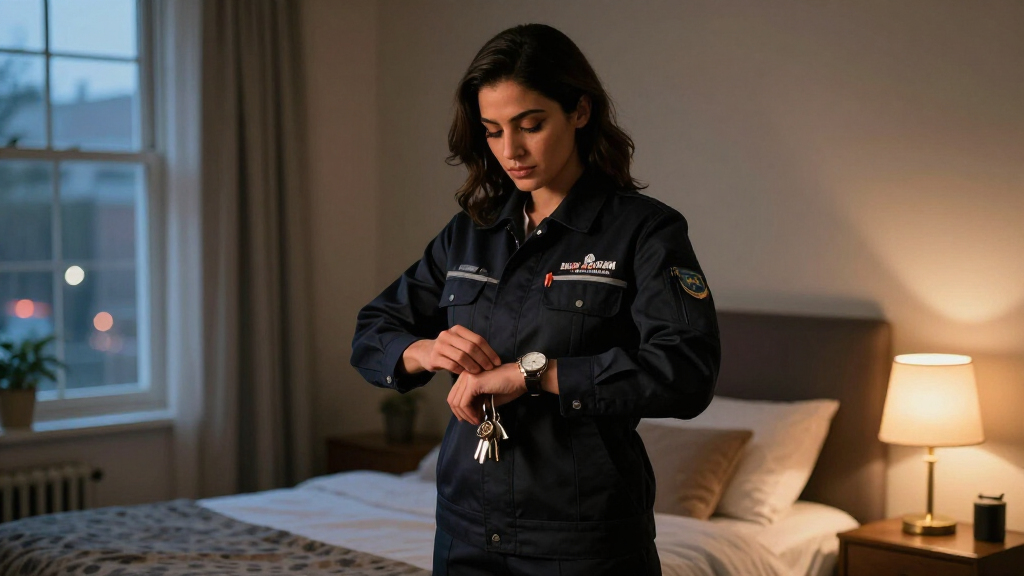 Getting Ready For The Night Shift Is Like Clockwork For Naz Hassan