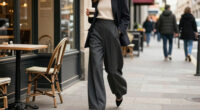 Hold The Flats—This Is The Pant Trend It Girls Are Wearing With Heels