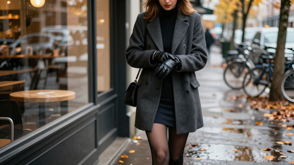 Sydney Sweeney’s Solution To This Steamy Fall Weather Is A Leather Glove-Micro Short Combo