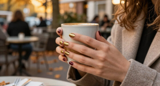 Taylor Swift Just Made ‘Gold Fairy Dust’ Nails Fall’s Dreamiest Manicure